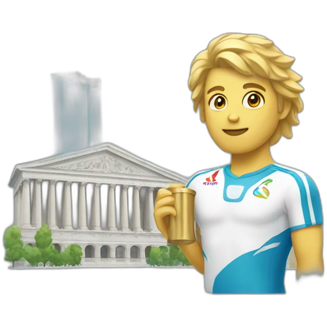 Jeux olympiques city emoji