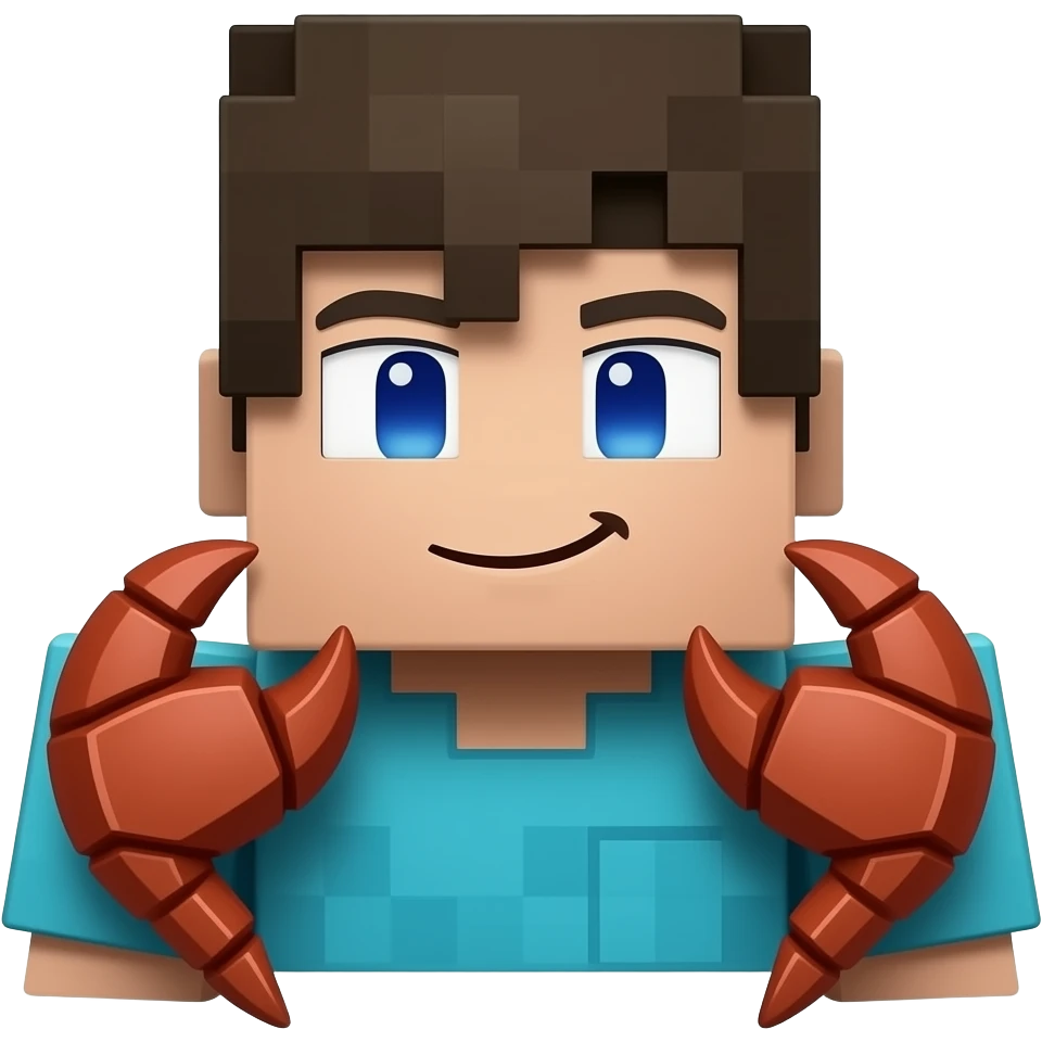 Mikcrab Minecraft emoji