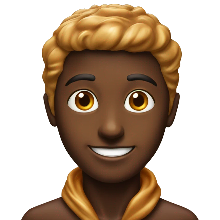 Dubai chocolate with caramel emoji