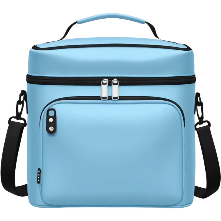Cooler bag light blue  emoji