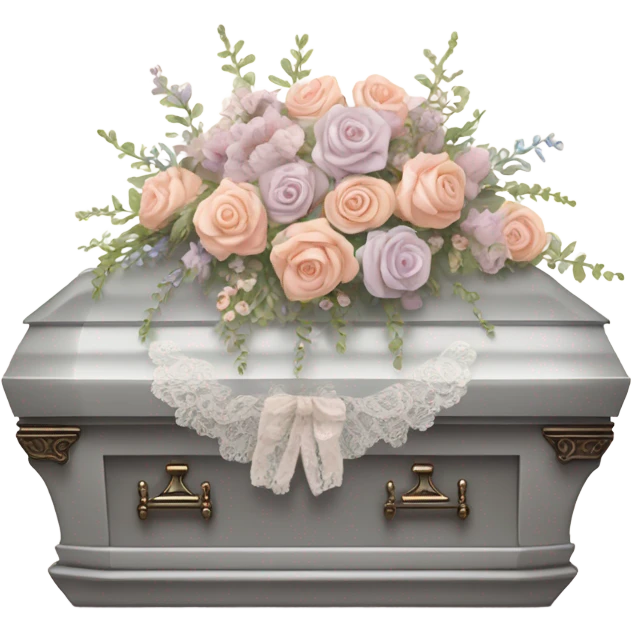 Girly casket  emoji