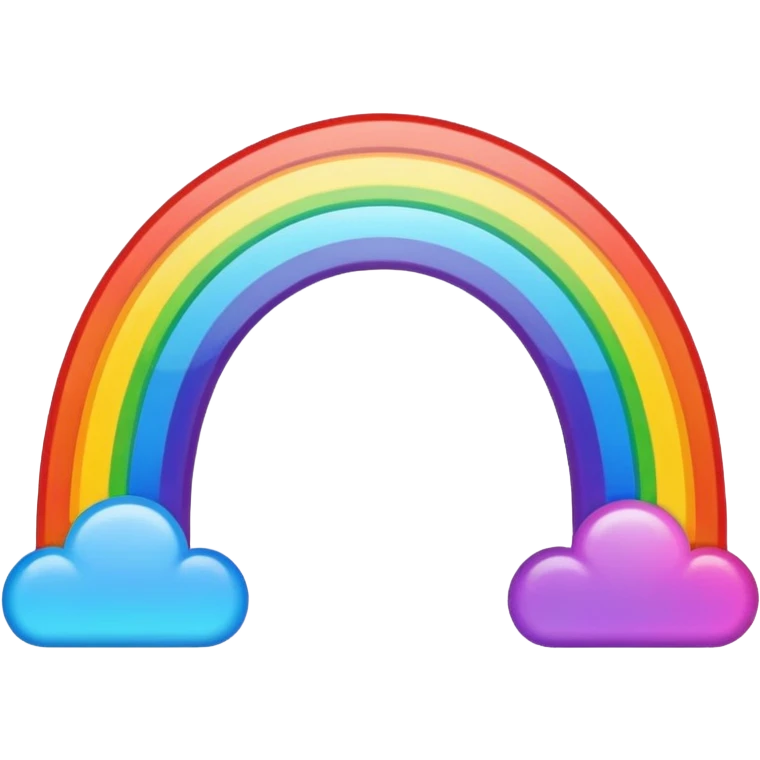 Bright Rainbow emoji