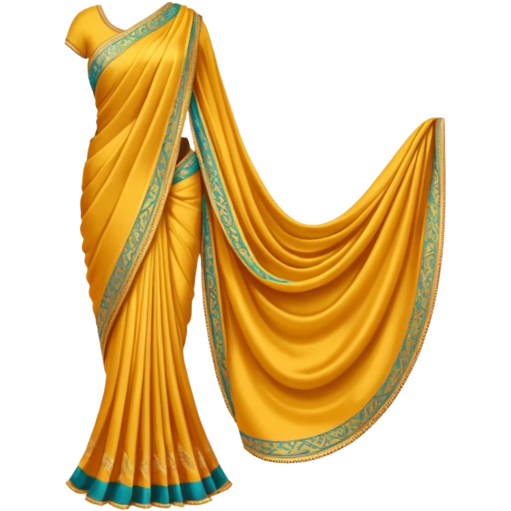 Sari with no human just the dress emoji