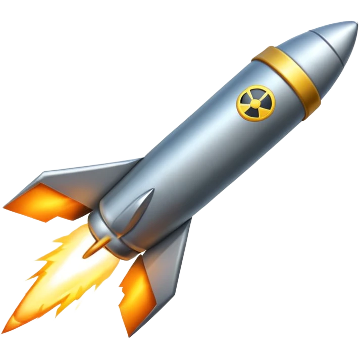 ядерная ракета emoji