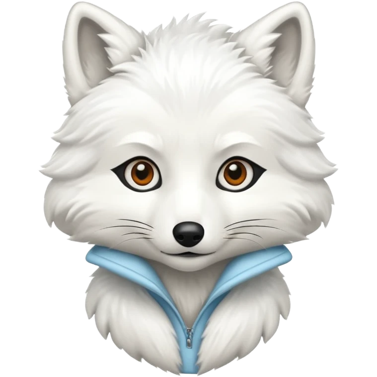 white fox emoji