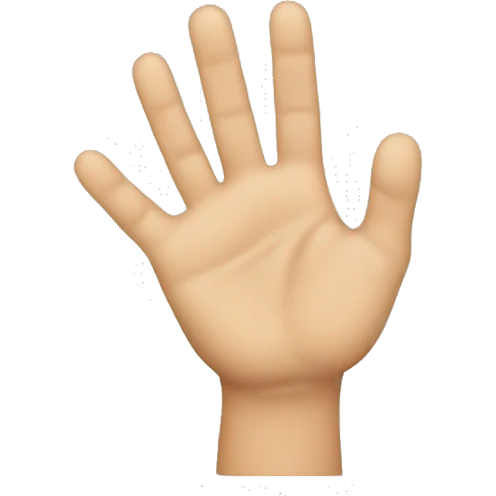 a clapping hand emoji
