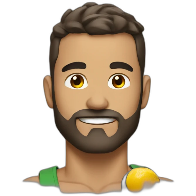 Man in crossfit emoji