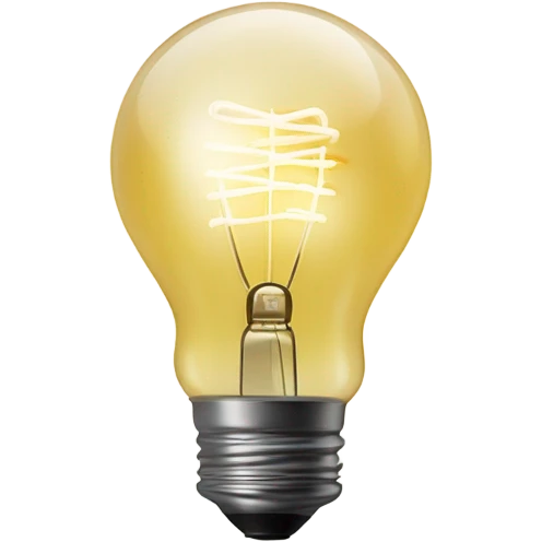 idea bulb emoji