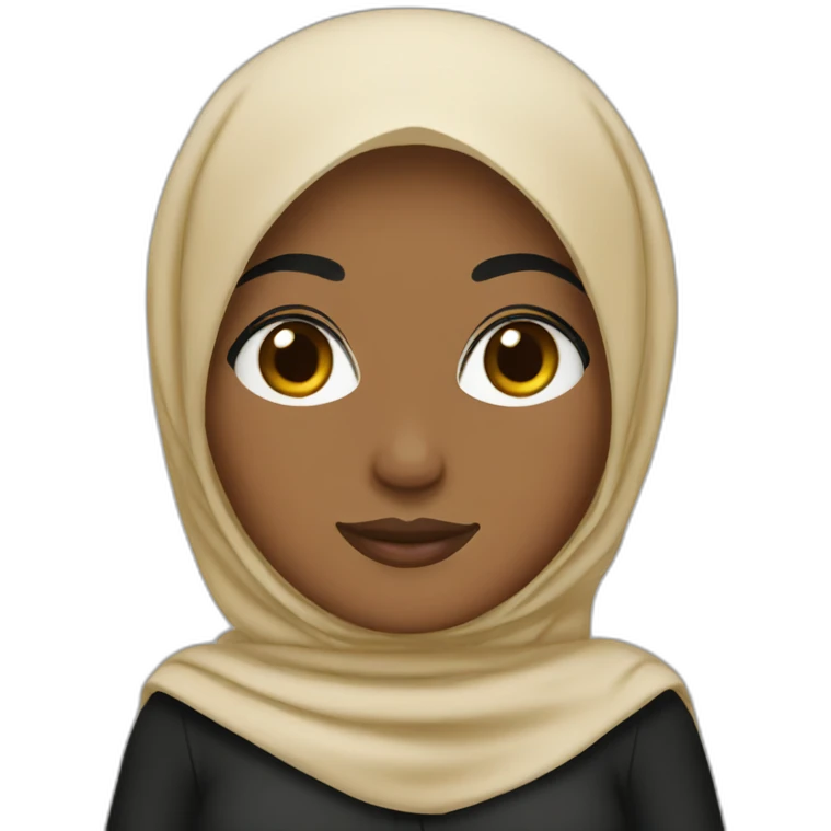 Bitmoji hijab emoji