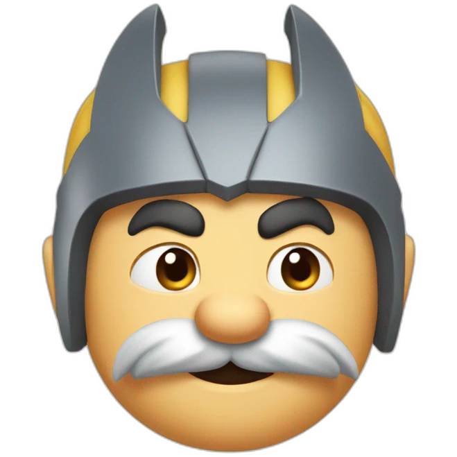 Asterix and Obelix and Batman emoji