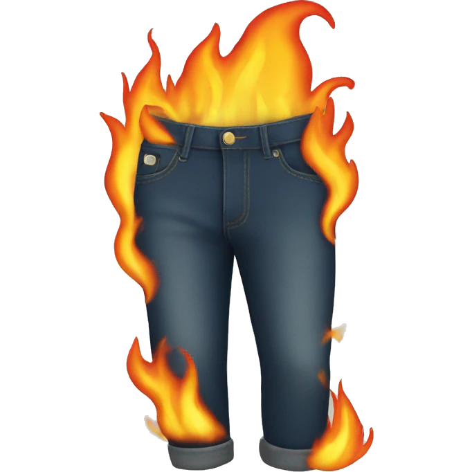 Pants on fire emoji