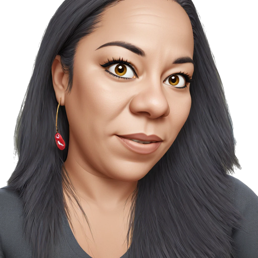 realistic portrait of girl emoji