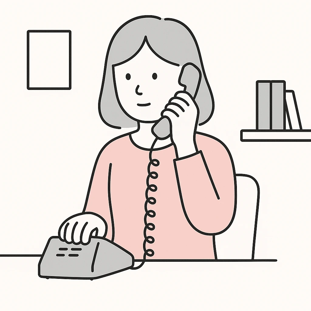 girl talking on telephone in her room emoji