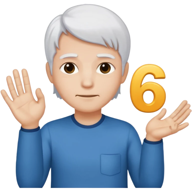I want my emoji to have white hair and doing the 67 emote and in each hand has 67 emoji