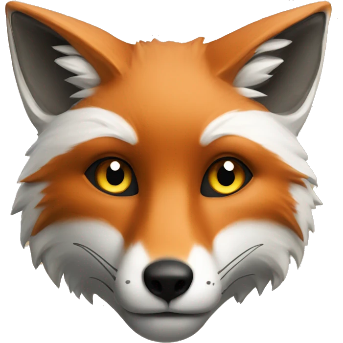 Fox yin yang emoji