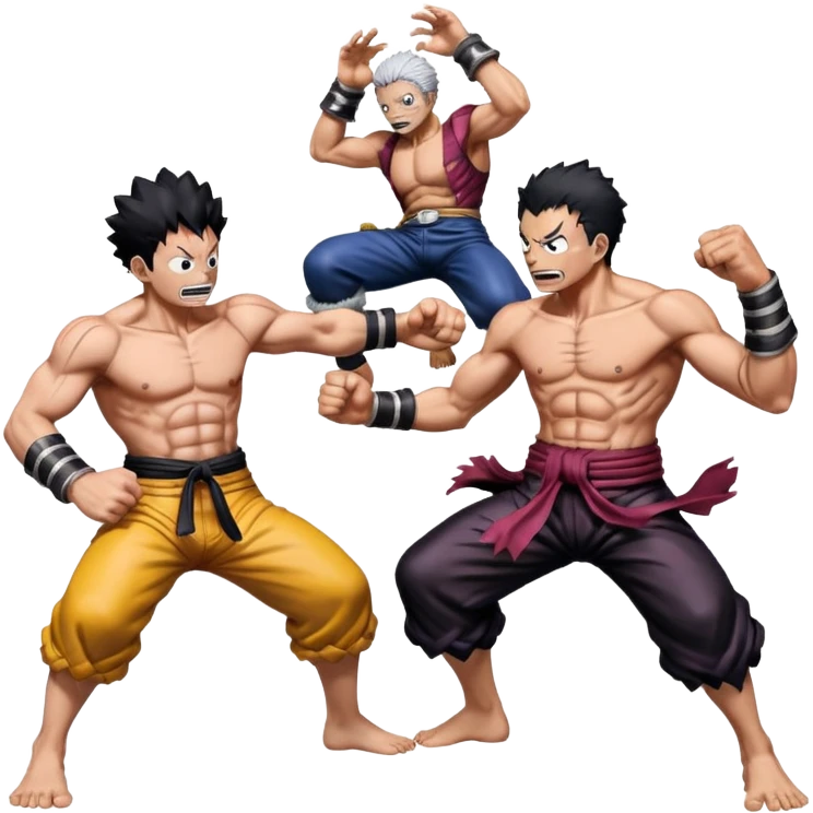 Katakuri vs luffy fight emoji