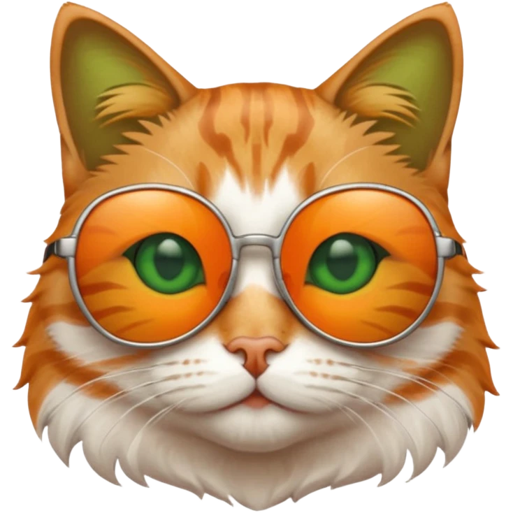 Cat wearing sunglasses emoji
