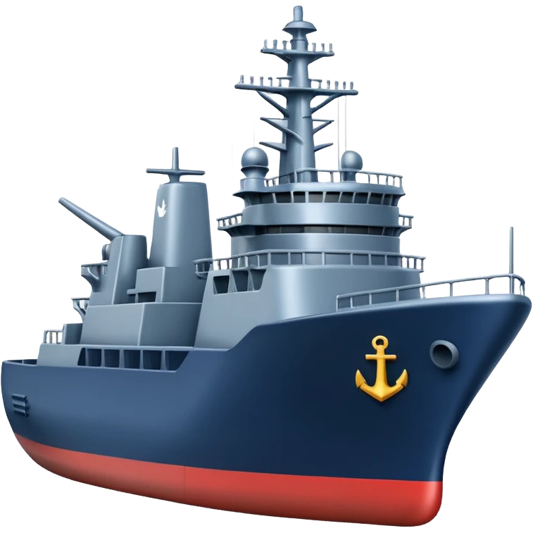 navy ship emoji