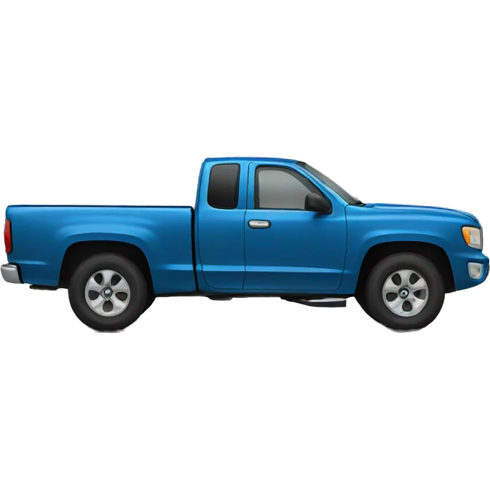 pickup truck side view emoji