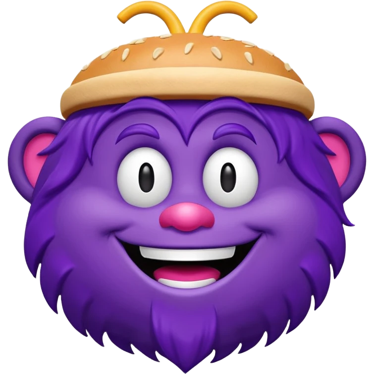 New York Mets McDonald’s grimace mascot  emoji