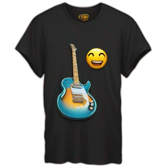 T-shirt hard rock cafe emoji