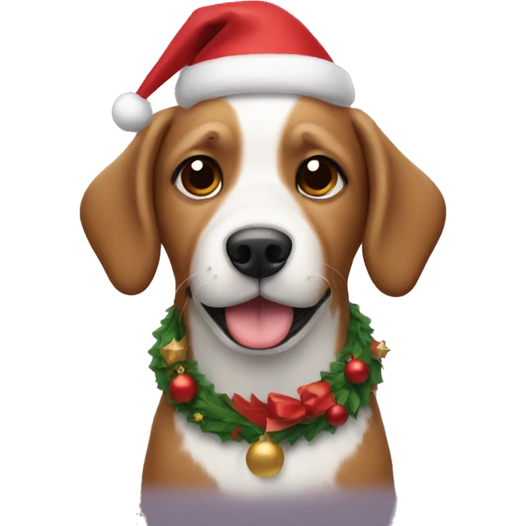Christmas Dog  emoji