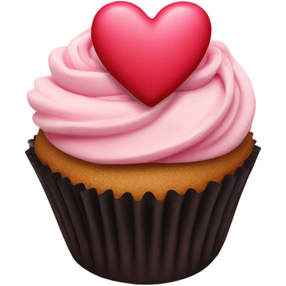 Create photo Realistic Valentine’s Day cupcake emoji