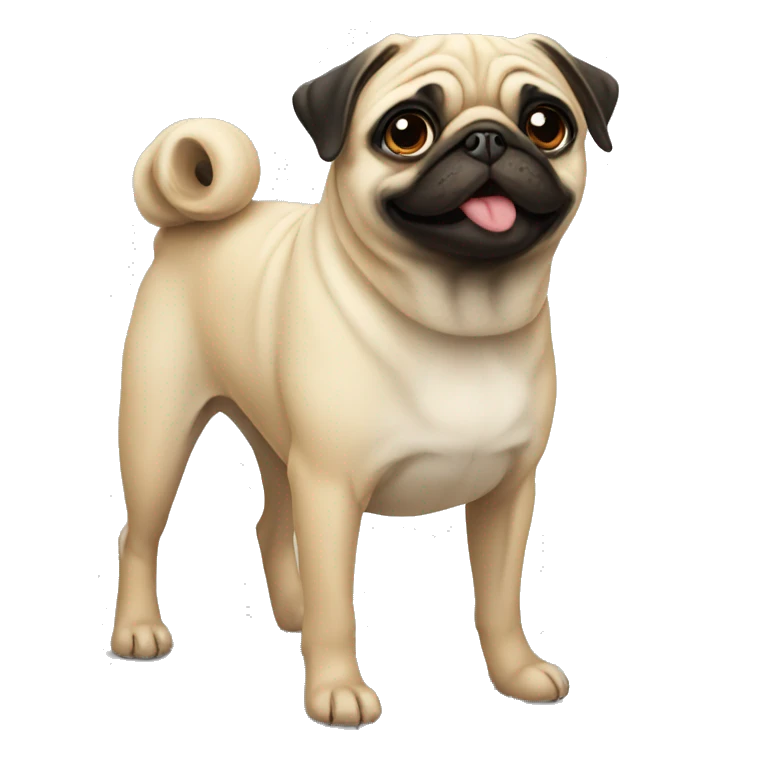 Pug emoji