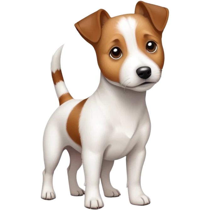 Jack Russell Terrier dog emoji