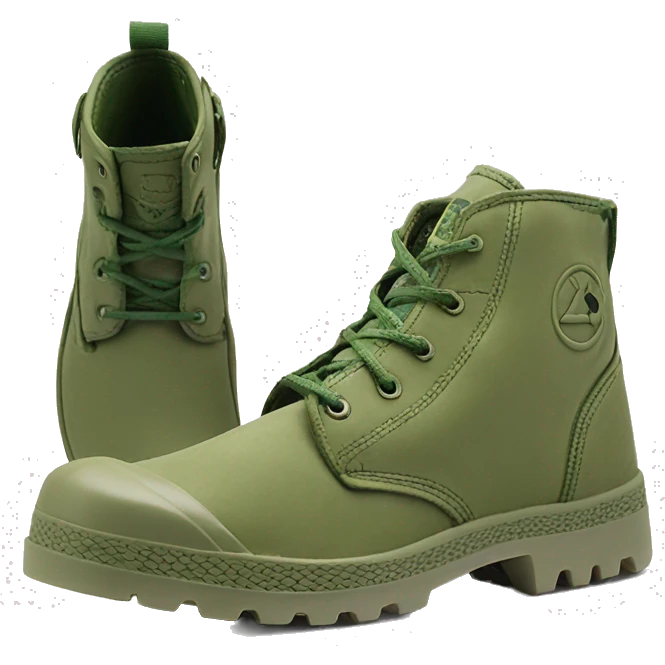 Original Palladium pampa Mens Low Boot Green emoji