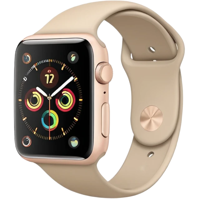 beige apple watch emoji