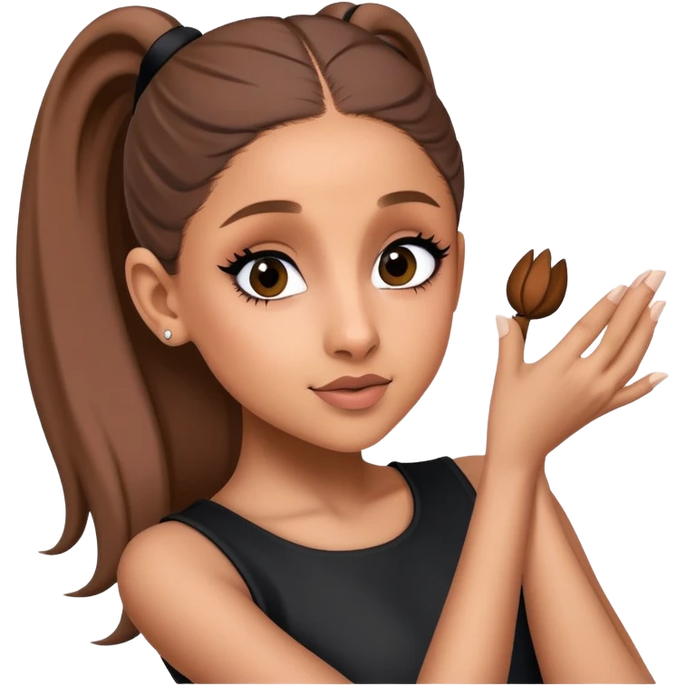 Ariana grande rehearsing for wicked  emoji