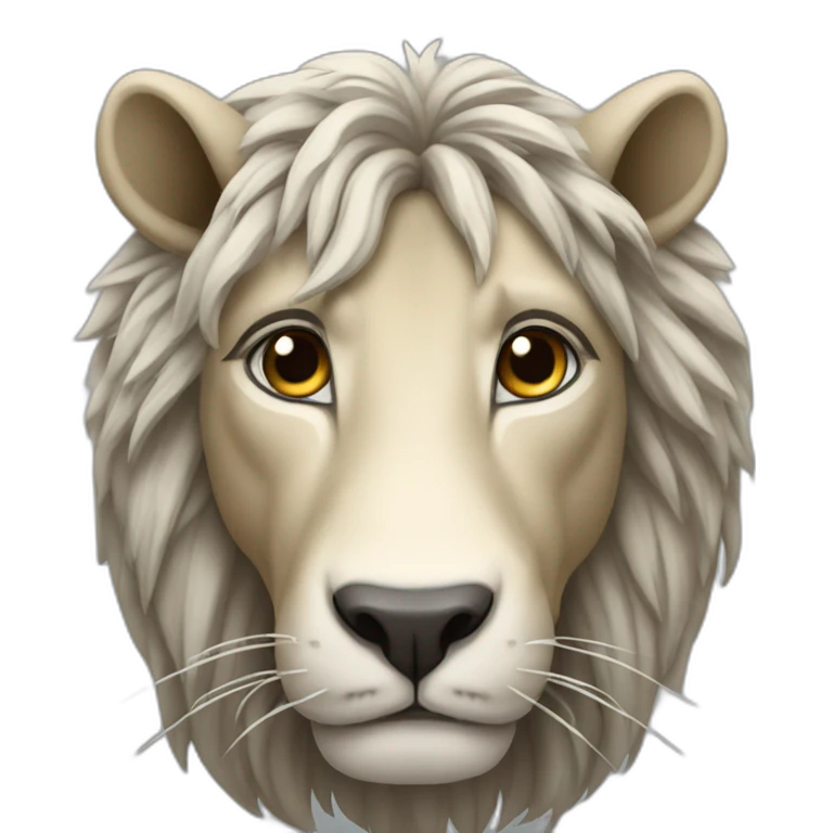 Cheval sur lion emoji
