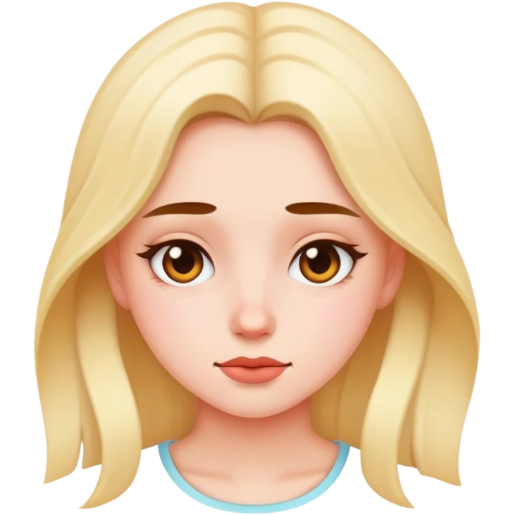 Chill girl emoji
