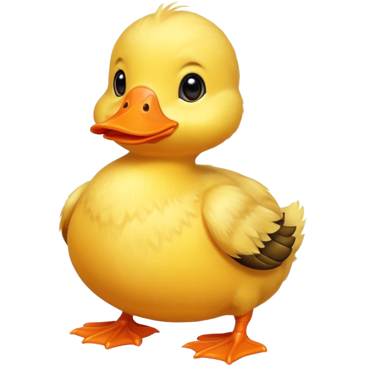baby yellow duck emoji