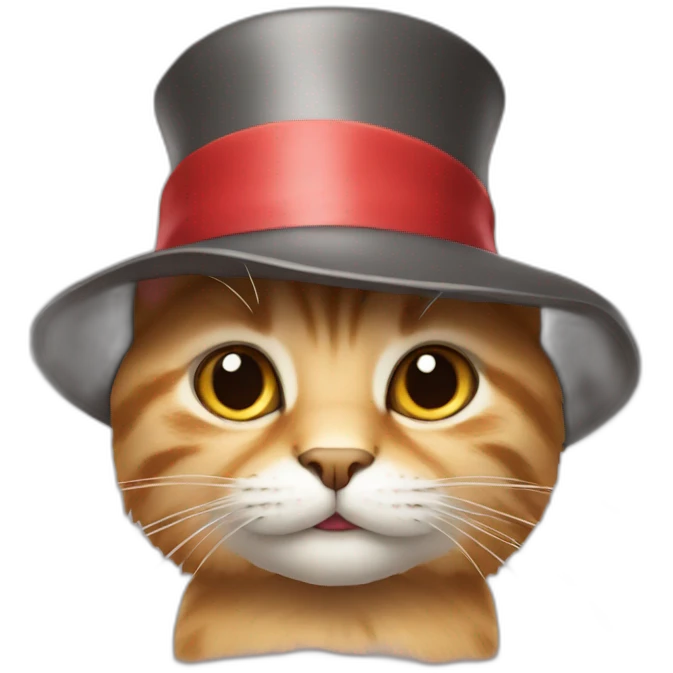 cat in hat emoji