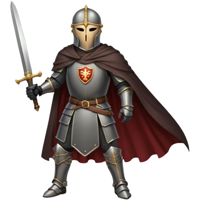 Headless Knight with Sword emoji