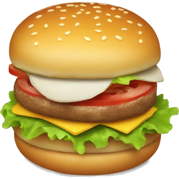 Hamburger, maison emoji