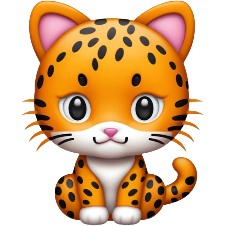 hello kitty cheetah emoji