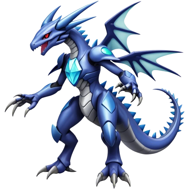  Cool Edgy Shiny Godly Ethereal Digimon-Genesect-Dialga-Reptile-hybrid full body emoji