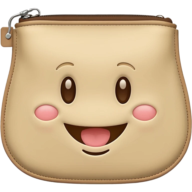 Ostomy pouch smiling emoji