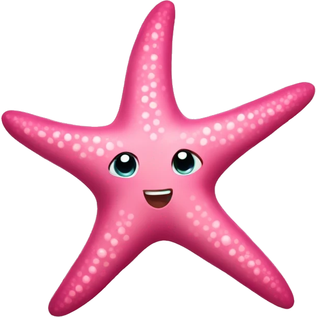 Pink Starfish emoji
