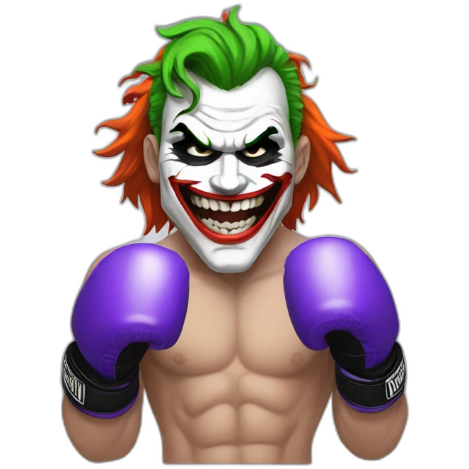joker MMA Fighter  emoji