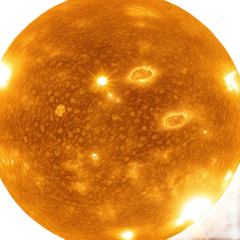 sun closeup emoji