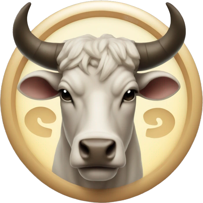 taurus symbol beautiful god like emoji