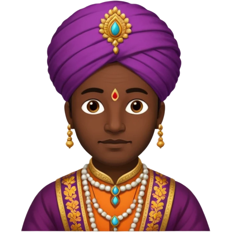1600's India male emoji