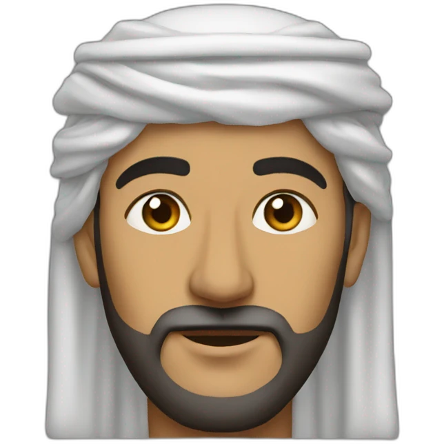 Arab emperor emoji