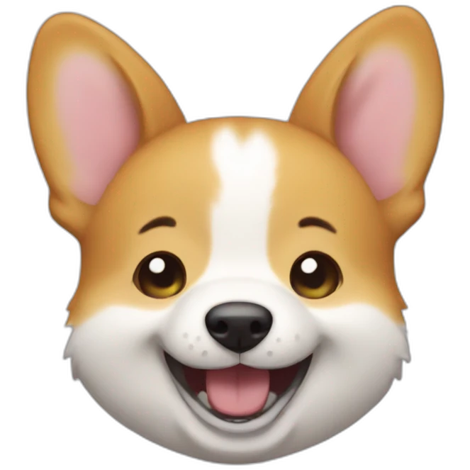 corgy cry laughing emoji