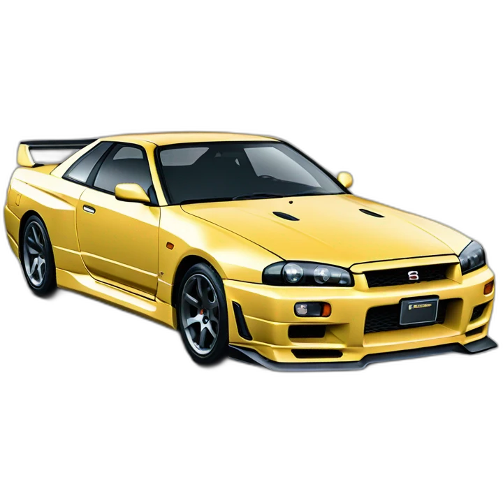 Nissan Skyline GTR V-Spec 1999 emoji