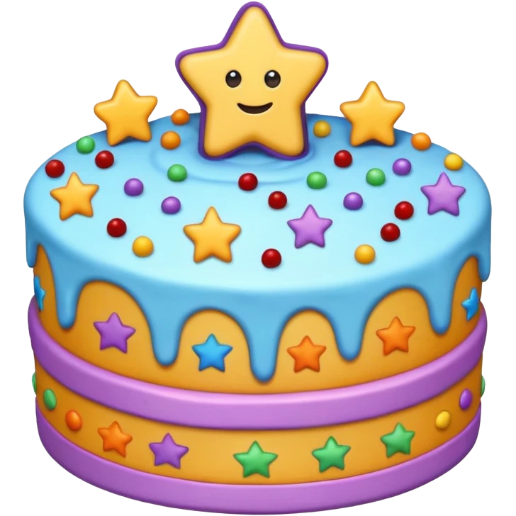 cosmic cake emoji
